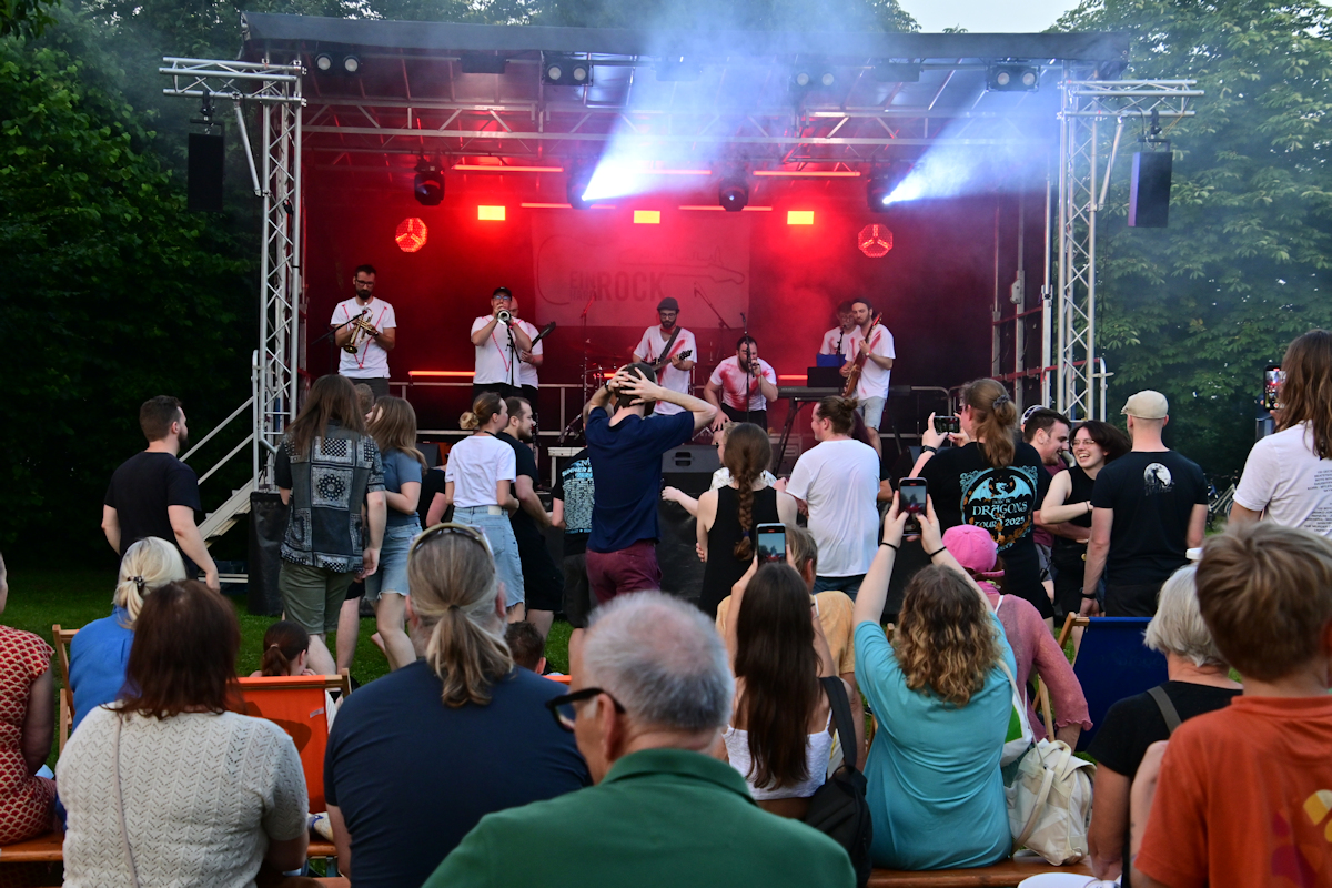 EINHARDROCK auf der Bleiche in Seligenstadt.