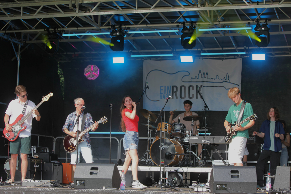 D'Einhard beim EINHARDROCK