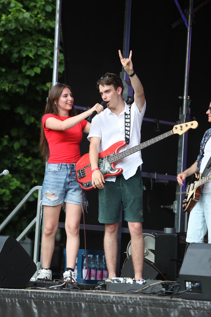 D'Einhard beim EINHARDROCK