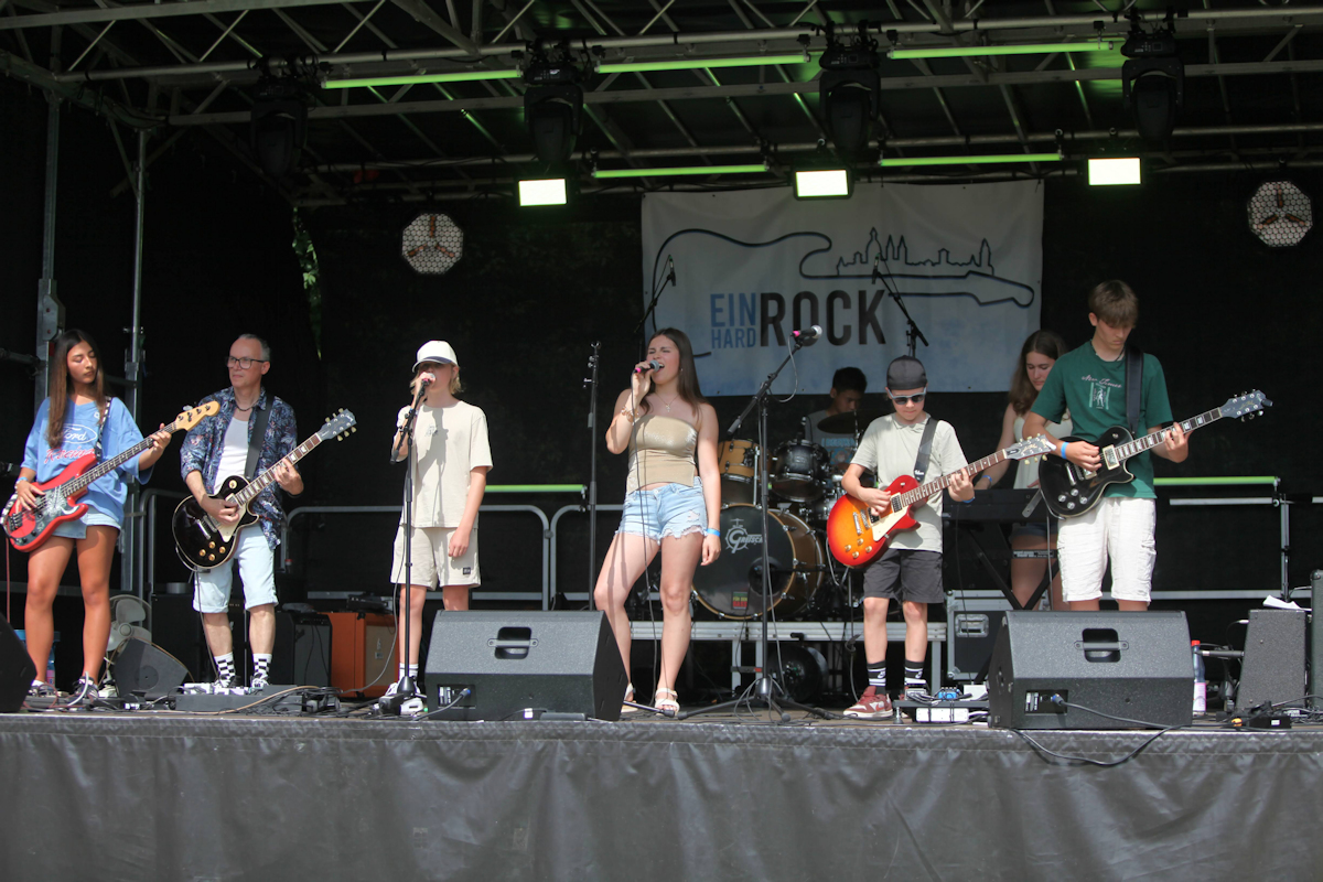 D'Einhard Piccolo beim EINHARDROCK