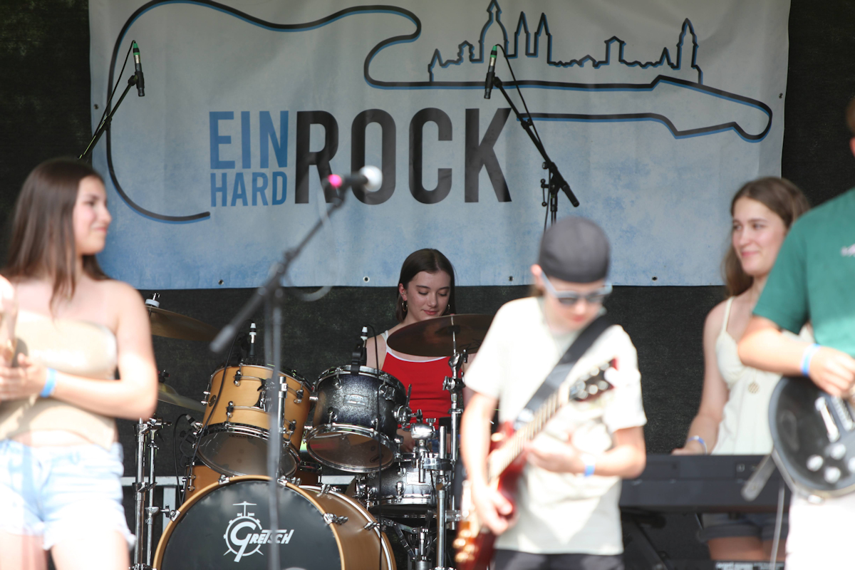 D'Einhard Piccolo beim EINHARDROCK