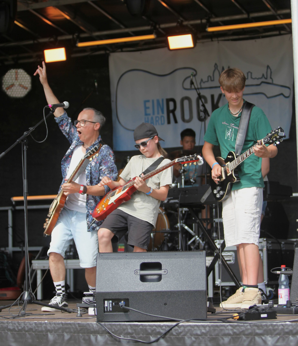 D'Einhard Piccolo beim EINHARDROCK